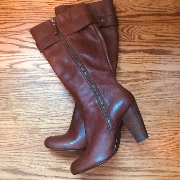 Fossil / 9.5 / Brown Leather Boots - Picture 2 of 8